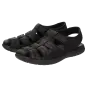Sioux schoenen heren Lutalo-702 Sandaal zwart 38952 voor 79,95 € 