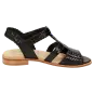 Sioux schoenen damen Cosinda-702 Sandaal zwart 66390 voor 89,95 € 